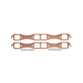 Copper Seal Header Gaskets Fits 1958-1979 Mopar 383-440 B/RB Big Block Except Hemi Rectangular Ports, 1.78 Inch x 1.48 Inch Mr Gasket
