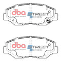 DBA 13-15 Acura ILX 2.0L (280mm Front Rotor Excl Hybrid) Street Series Front Brake Pads