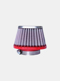 BMC Single Air Universal Oval Conical Filter w/Metal Top - 50mm Inlet / 66mm Filter Length