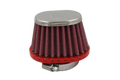 BMC Single Air Universal Oval Conical Filter w/Metal Top - 50mm Inlet / 66mm Filter Length