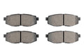 Posi-Quiet 2008 Subaru Tribeca Ceramic Rear Brake Pads