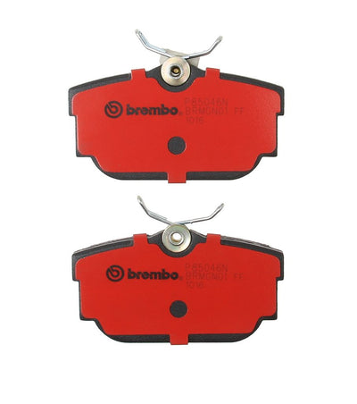 Brembo 1997 Volkswagen EuroVan/00-03 EuroVan Rear Premium NAO Ceramic OE Equivalent Pad