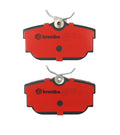 Brembo 1997 Volkswagen EuroVan/00-03 EuroVan Rear Premium NAO Ceramic OE Equivalent Pad