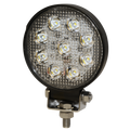 WORKLAMP: LED (8) FLOOD BEAM ROUND 1030VDC