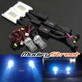 9006: GTR 4000K HID BULBS (PAIR)