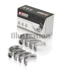 King Engine Bearings Hyundai/Kia D4Cb (Size +0.50mm) Main Bearing Set