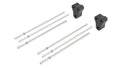 Borla Hanger & Isolator Kit - 6 Hanger Rods & 2 Rubber Isolators