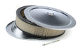 Chrome 14In X 3In Air Cleaner W/Paper Element