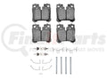 DFC 18-25 Lexus LS500h Rear 5000 Advanced Ceramic Brake Pads and Hardware Kit