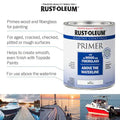 MARINE COATINGS WOOD AND FIBERGLASS PRIMER WHITE 1 QUART