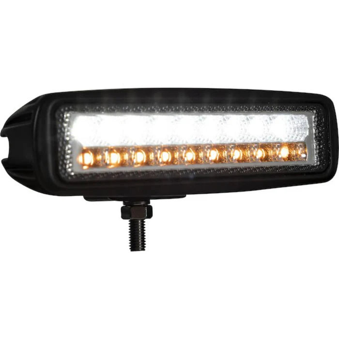 6.5 INCH LED FLOOD LIGHT WITH STROBERECTANGULAR LENS