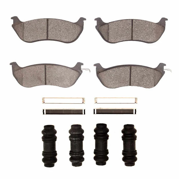 R1 96-02 Lincoln Town Car Rear Optimum OE Pads & Hardware Kit