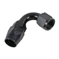 Fragola -10AN x 120 Degree Power Flow Hose End - Black