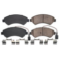 Power Stop 2021 Ram ProMaster 3500 Front Z17 Evo Ceramic Brake Pads w/Hardware