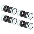 Johnny Joint Rod End 2 1/2 Inch Weld-On 2.625 Inch X .640 Inch Ball Externally Greased RockJock 4X4