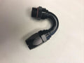 Fragola -10AN x 150 Degree Pro-Flow Hose End - Blue/Red