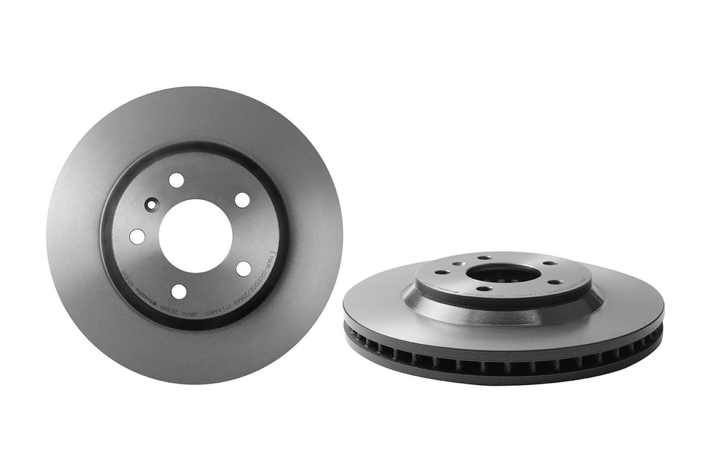 Brembo 06-13 Chevy Impala/2014 Impala Limited Front Premium UV Coated OE Equivalent Rotor