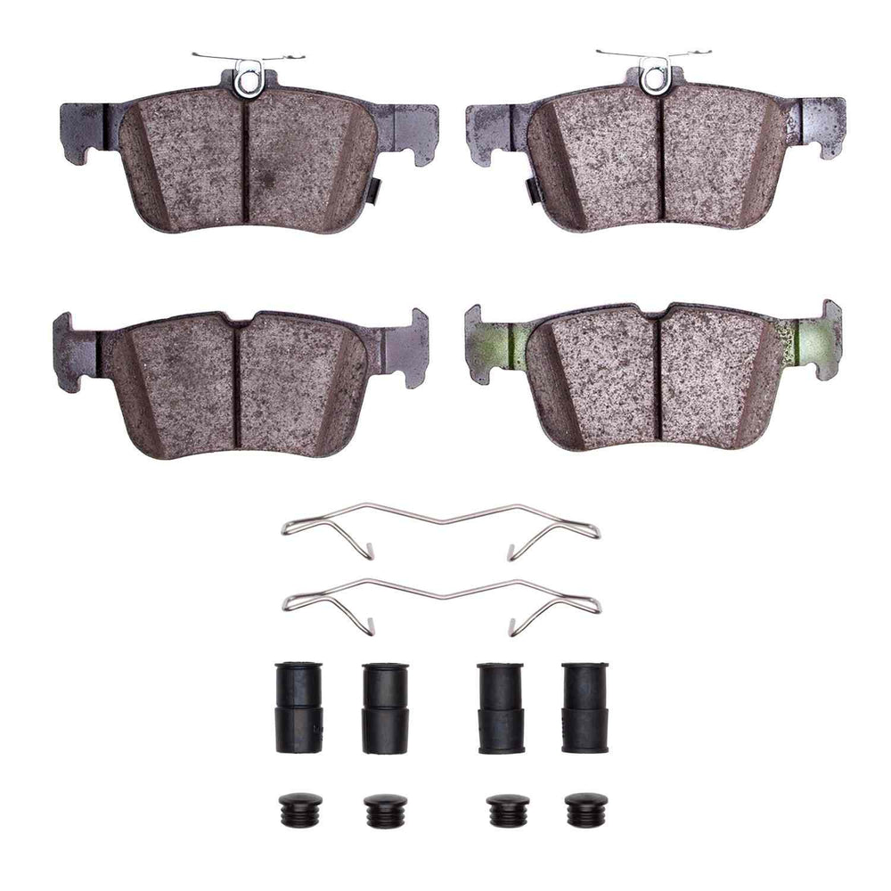 R1 -24 Ford Edge Rear Optimum OE Pads & Hardware Kit