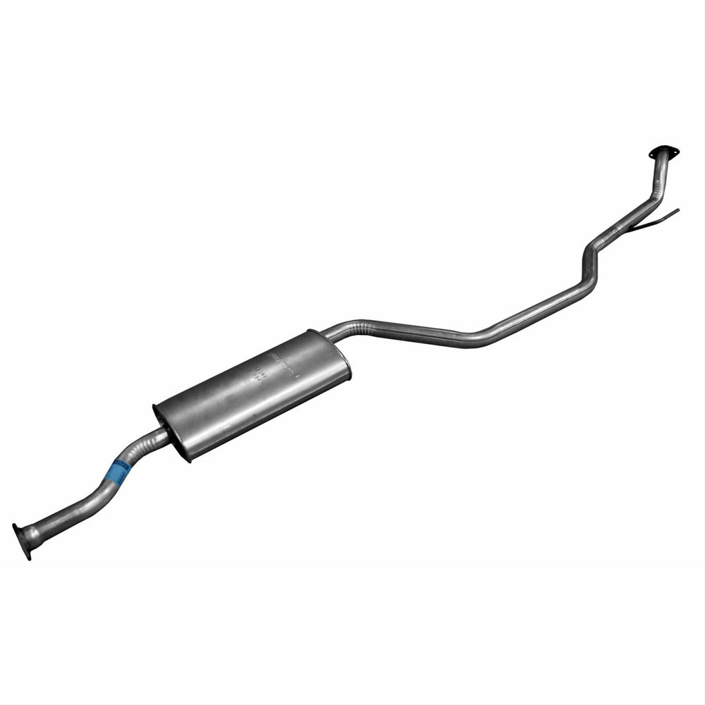 4.00INX9.00INX18.00IN CENTER/CENTER FLOW II SS MUFFLER 3.00IN ID / 3.00IN OD