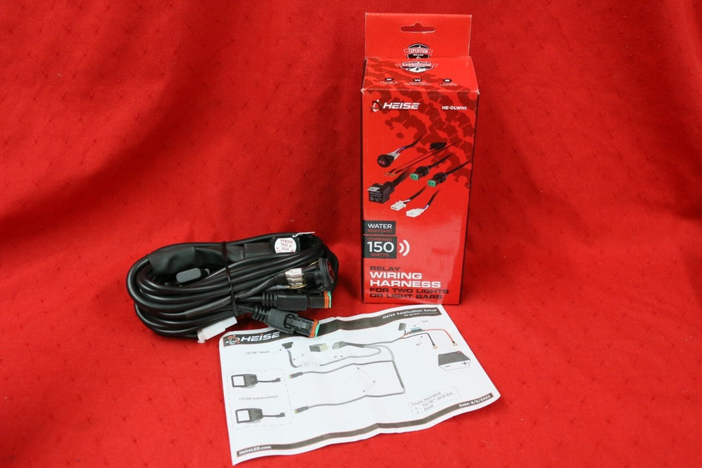2 LAMP WIRING HARNESS AND SWITCH KIT