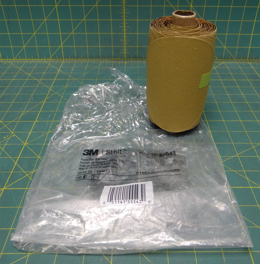 3M STIKIT PAPER DISC ROLL 236U 5