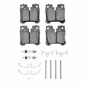 DFC 07-17 Lexus LS460 Rear 5000 Advanced Low Metallic Brake Pads and Hardware Kit