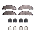 R1 2008-2025 Ford E-Super Duty Front R1 Semi Met Pads & Hardware Kit