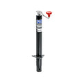 ROUND TRAILER JACK AFRAME 2000 LB TOPWIND BOLTON 15 IN TRAVEL BLACK
