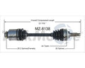 NEW CV AXLE
