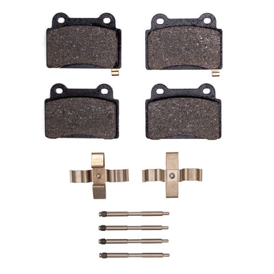 R1 2008-2015 Mitsubishi Lancer Rear R1 Optimum OE Pads & Hardware Kit