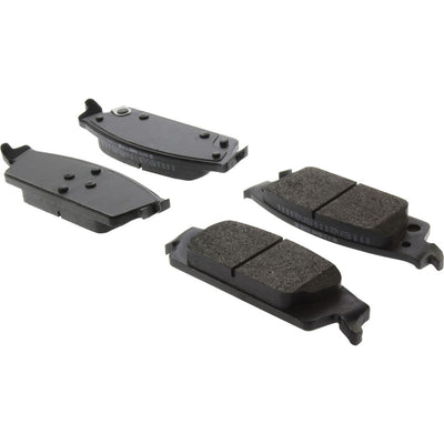 Posi-Quiet 14-16 Chevy Silverado / Tahoe Semi Metallic Extended Wear Rear Brake Pads