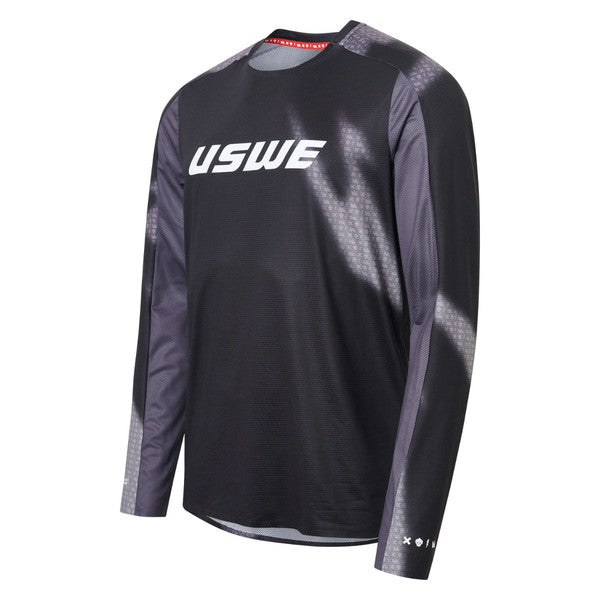 USWE Kalk Off-Road Jersey Adult Black - XS