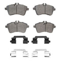 DFC 06-11 Mercedes-Benz B200 Front 5000 Advanced Low Metallic Brake Pads and Hardware Kit