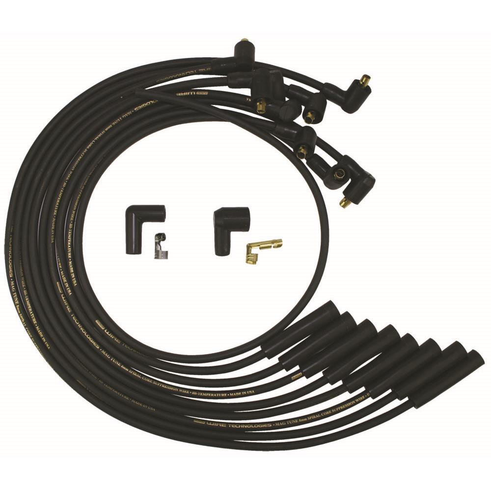 Moroso BBC Non-HEI Mag Tune Straight Ignition Wire Set