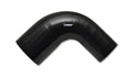 Vibrant Performance - 19792 - 90 Degree Reducer Elbow, 3.00 in. I.D. x 2.25 in. I.D. x 4.00 in. Leg Length - Black