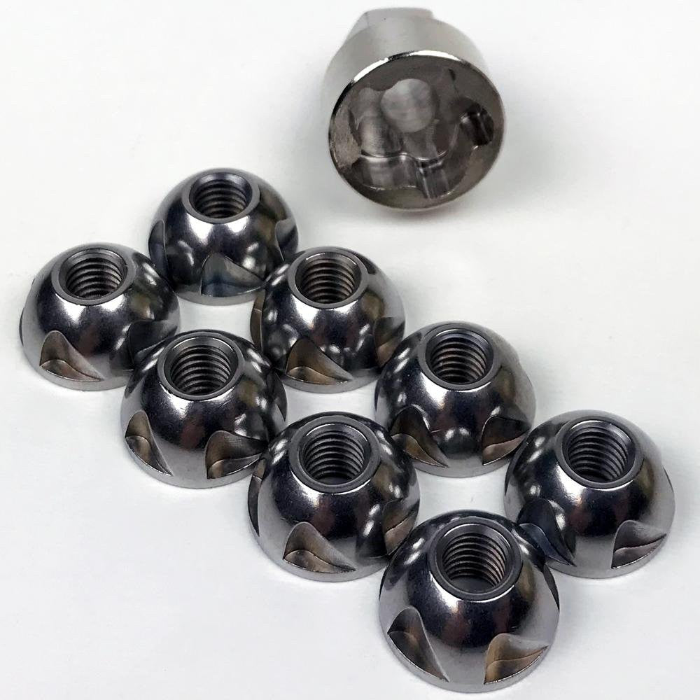 TUFF STUFF OVERLAND SECURITY NUTS 6MM