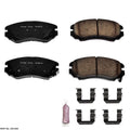 Power Stop 07-10 Hyundai Elantra Front Z23 Evolution Sport Brake Pads w/Hardware