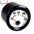 Autometer Marine Chrome Ultra-Lite 2-1/16in Electric Oil Temperature Gauge 140-300 Deg F