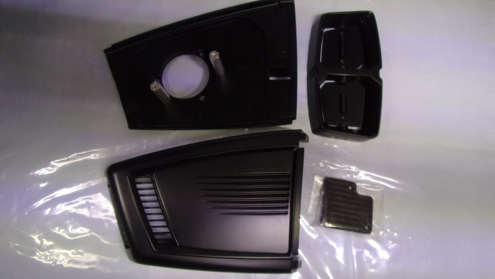 Kuryakyn HyperCharger Twin Cam Cable Backer Plate Assemblyy Satin Black