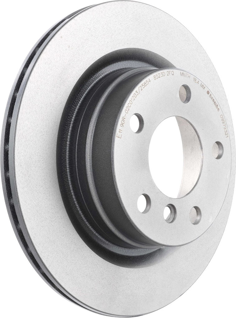 Brembo 12-16 Town & Country/12-20 Dodge Grand Caravan/12-14 Volkswagen Routan Rear UV Coated Rotor