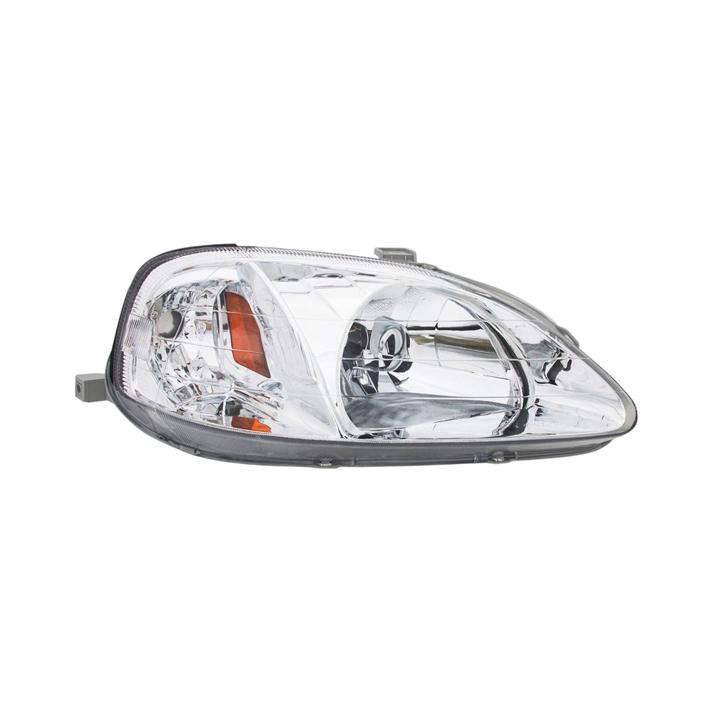 RH HEADLAMP ASSY COMPOSITE; INCLUDES SIDE MARKER LAMP; CIVIC 9900