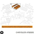 MAHLE Original Chrysler 300 10-05 Timing Cover Gasket