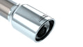 Borla 2.25in Inlet 3.19in Round Rolled Angle Cut Outlet x 5in Long Embossed Tip