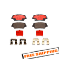 Brembo 07-08 Hyundai Entourage/18-20 Genesis G80 Premium NAO Ceramic OE Equivalent Pad - Rear