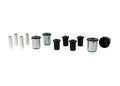 Control arm - lower inner rear bushing 4 Shell Bushings 4 Bushings 4 Tubes Grease