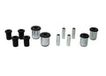 Control arm - lower inner rear bushing 4 Shell Bushings 4 Bushings 4 Tubes Grease
