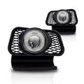 0206 CHEVY SILVERADO/0206 CHEVY AVALANCHE (W/ OUT BODY CLADDING) HALO PROJECTOR FOG LIGHTS(CLEAR)