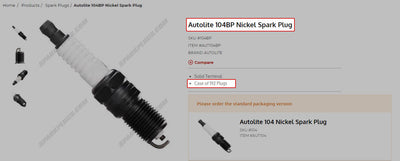 Autolite auto part