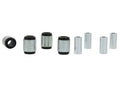 Control arm - lower rear inner and outer bushing 4 Shell Bushings 4 Tubes Grease