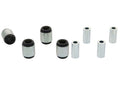 Control arm - lower rear inner and outer bushing 4 Shell Bushings 4 Tubes Grease